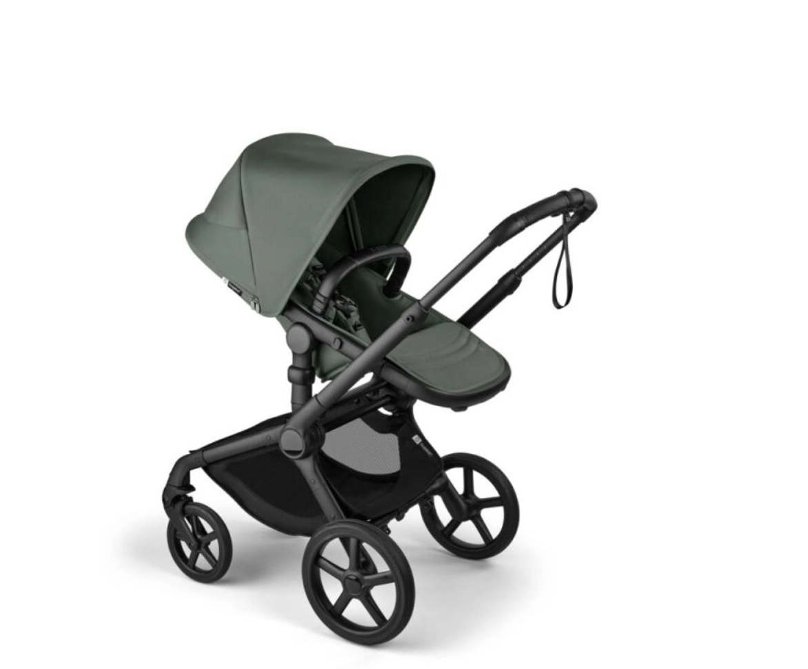 Bugaboo Fox 5 Renew Complete Pushchair - Black/Forest Green - Image 4