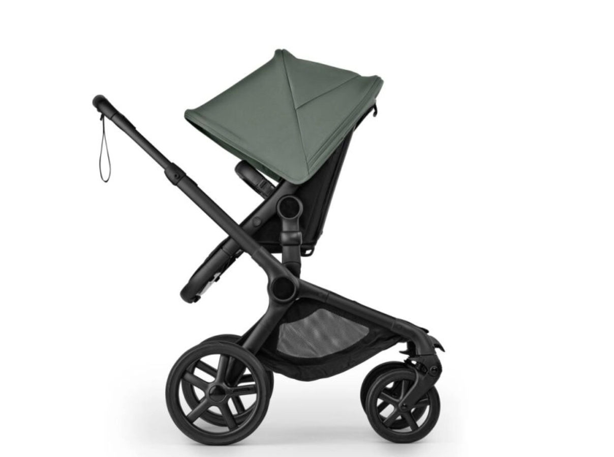 Bugaboo Fox 5 Renew Complete Pushchair - Black/Forest Green - Image 5