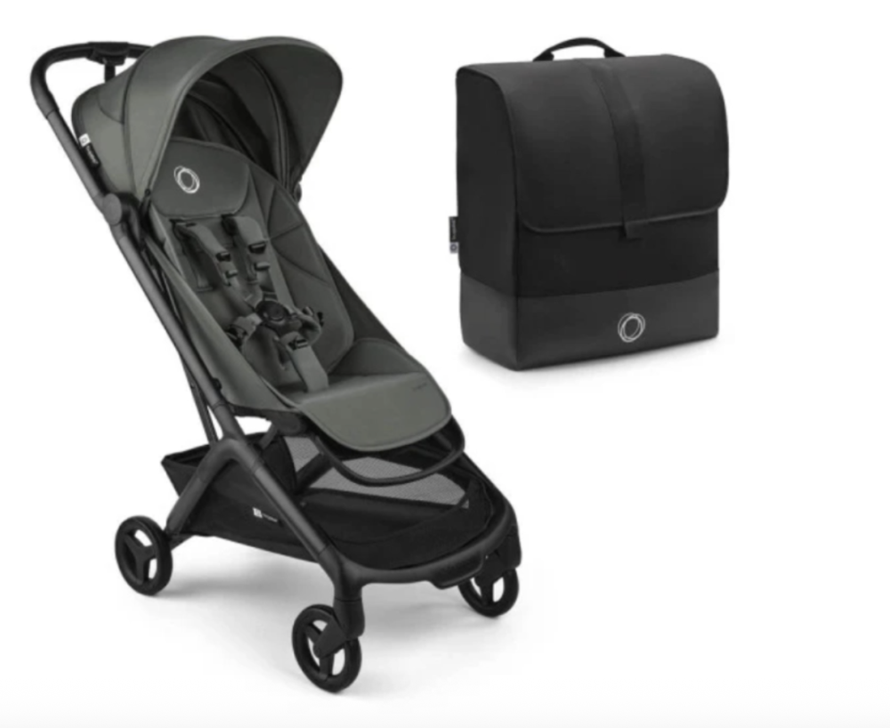 Bugaboo Butterfly 2 Compact Travel Stroller - Forest Green FREE Bugaboo Transport Bag