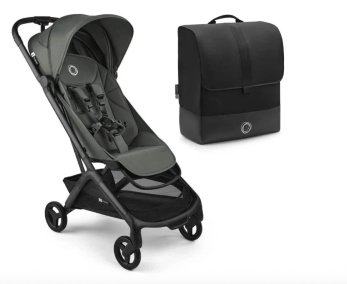 Bugaboo Butterfly 2 Compact Travel Stroller - Forest Green FREE Bugaboo Transport Bag