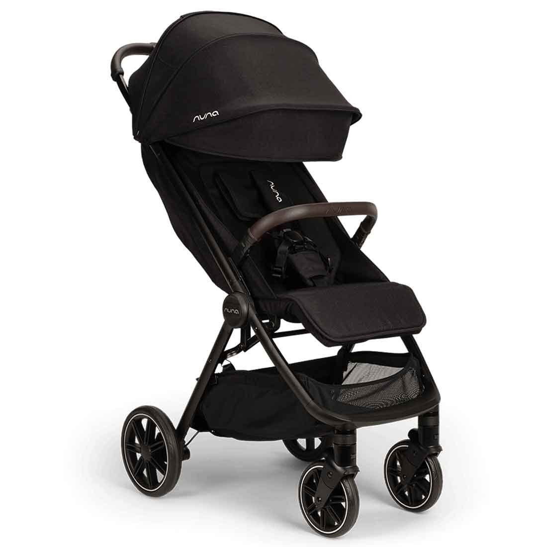 Nuna TRVL lx Stroller in Caviar - Image 3