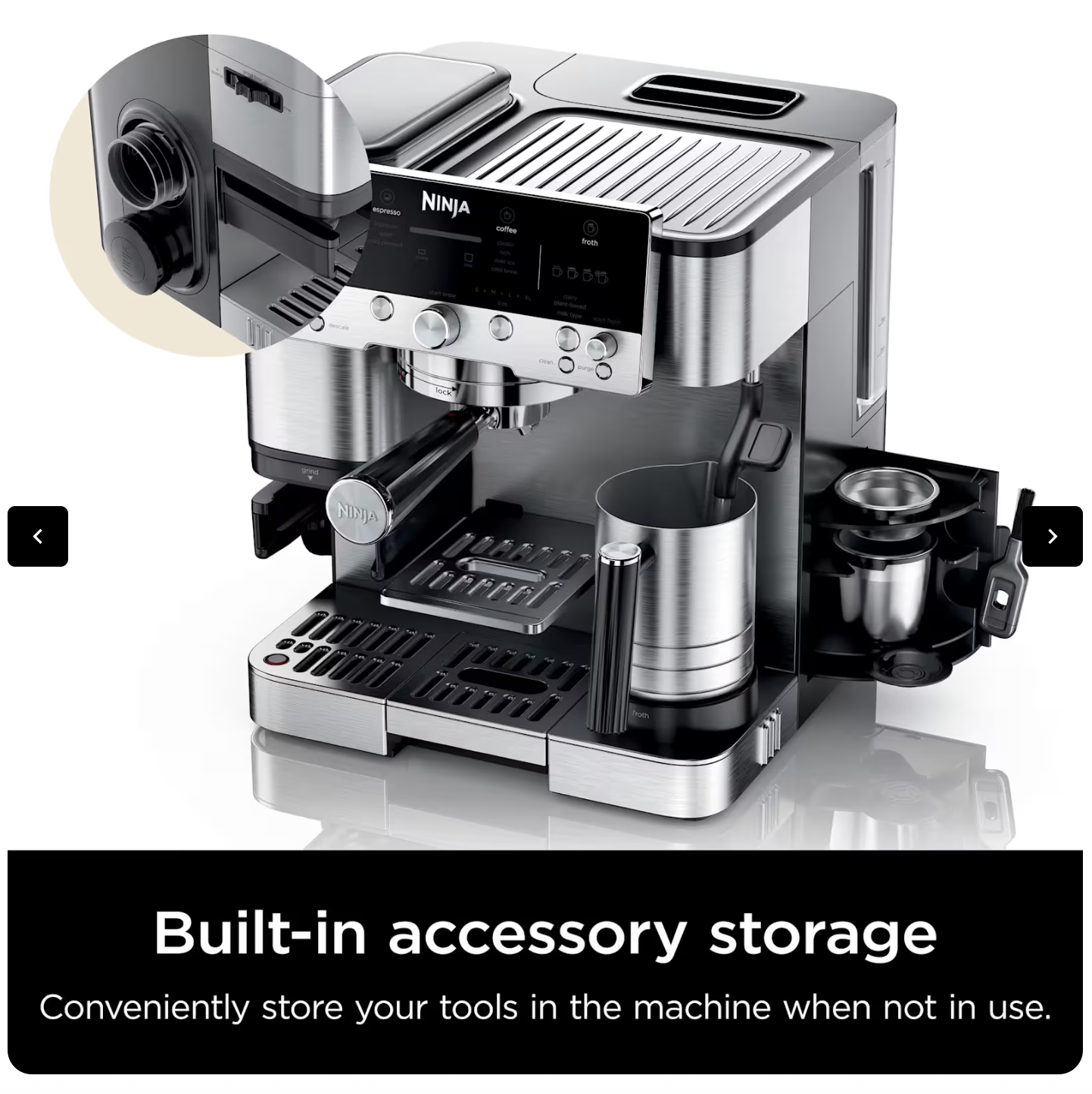 Ninja Luxe Café Premier Espresso Machine ES601UK - Image 4